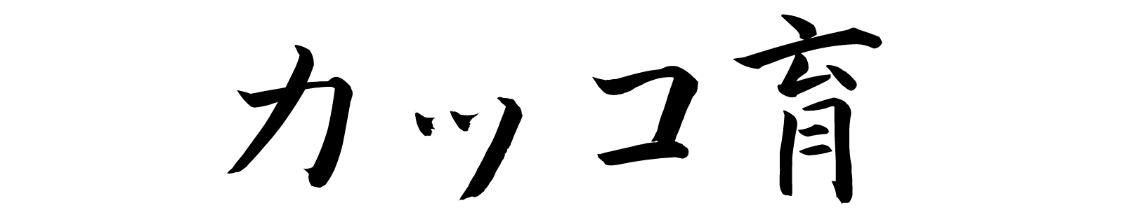 カッコ育